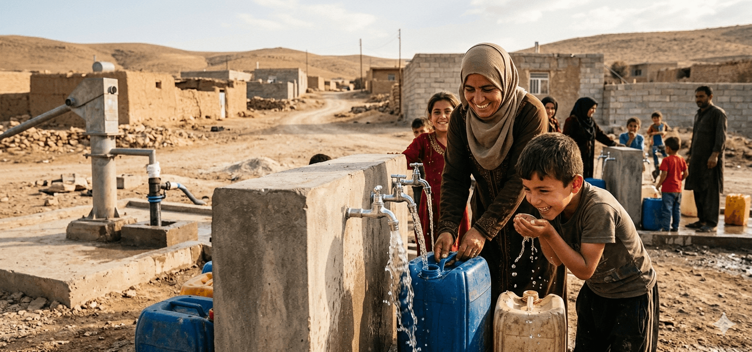 A Sip of Clean Water… A Basic Right for Every Human Being